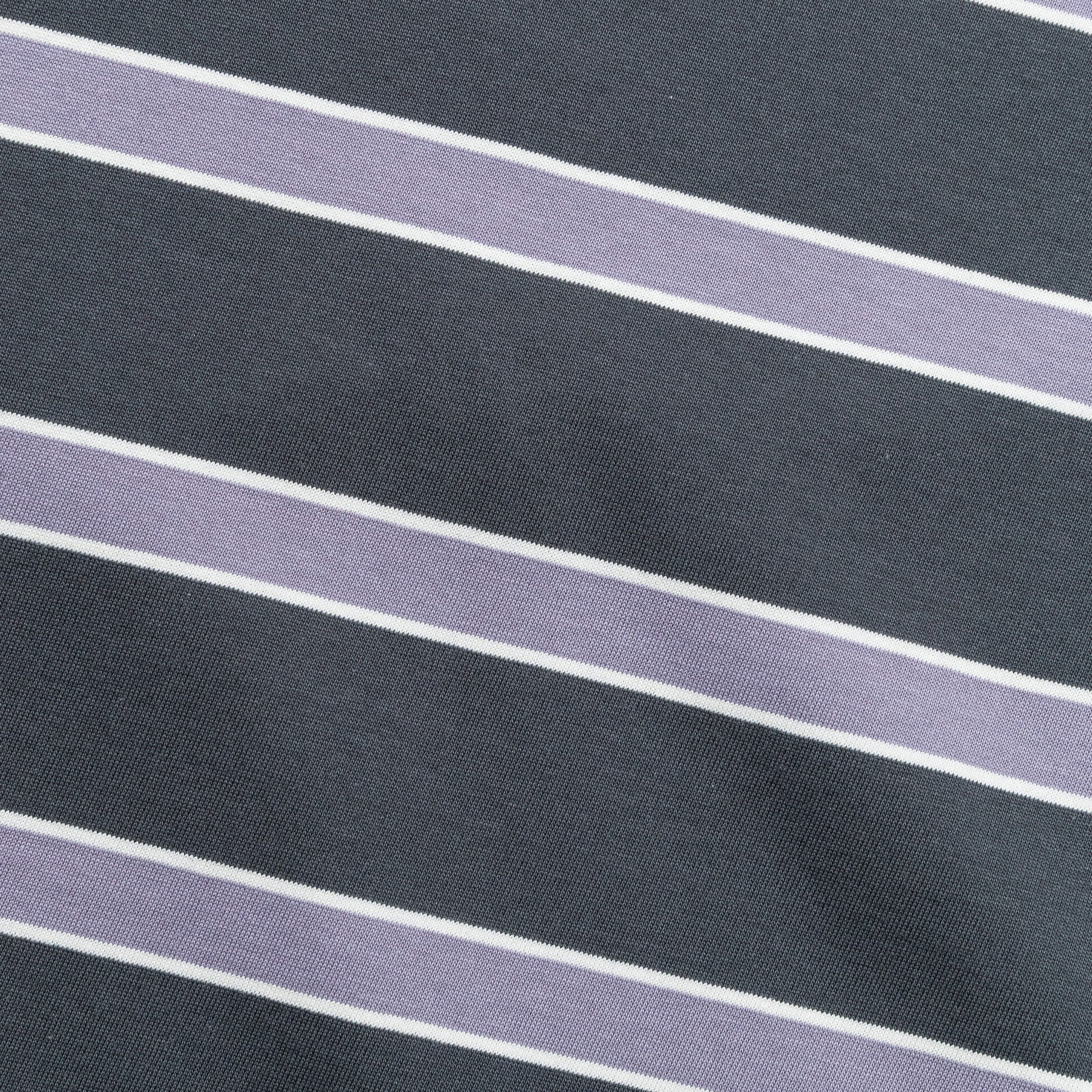 Johannes Multicolour Stripe T-Shirt - Battleship Grey