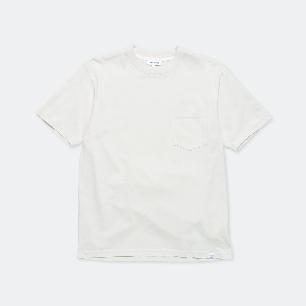 Johannes Pocket T-Shirt - Lucid White