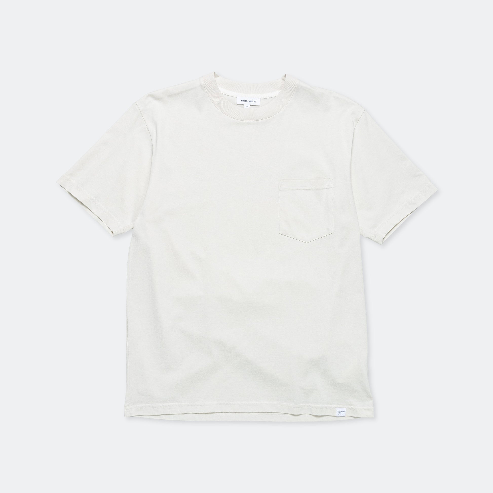 Johannes Pocket T-Shirt - Lucid White