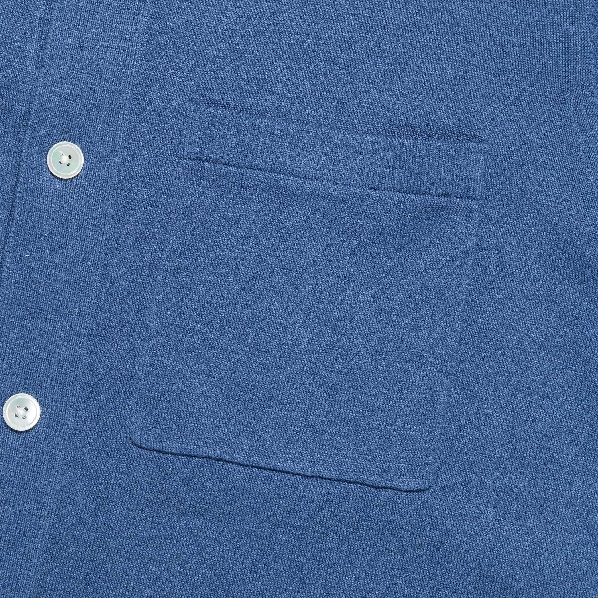 Rollo Cotton Linen SS Shirt - Calcite Blue