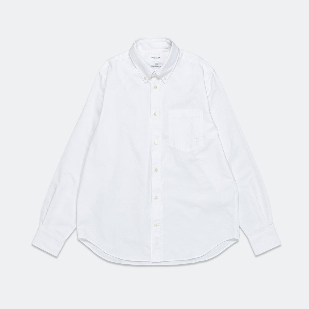 Algot Oxford Monogram - White