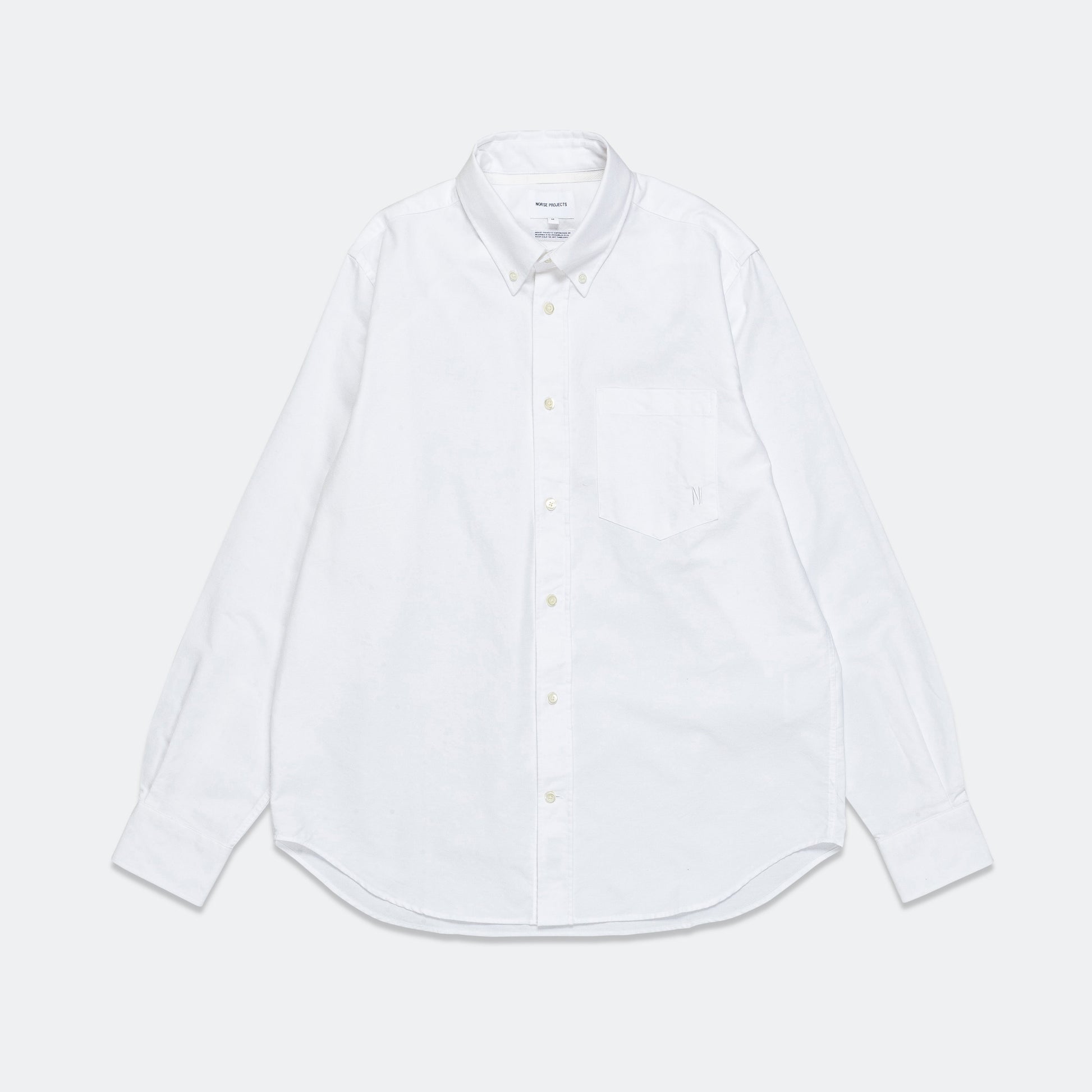 Algot Oxford Monogram - White
