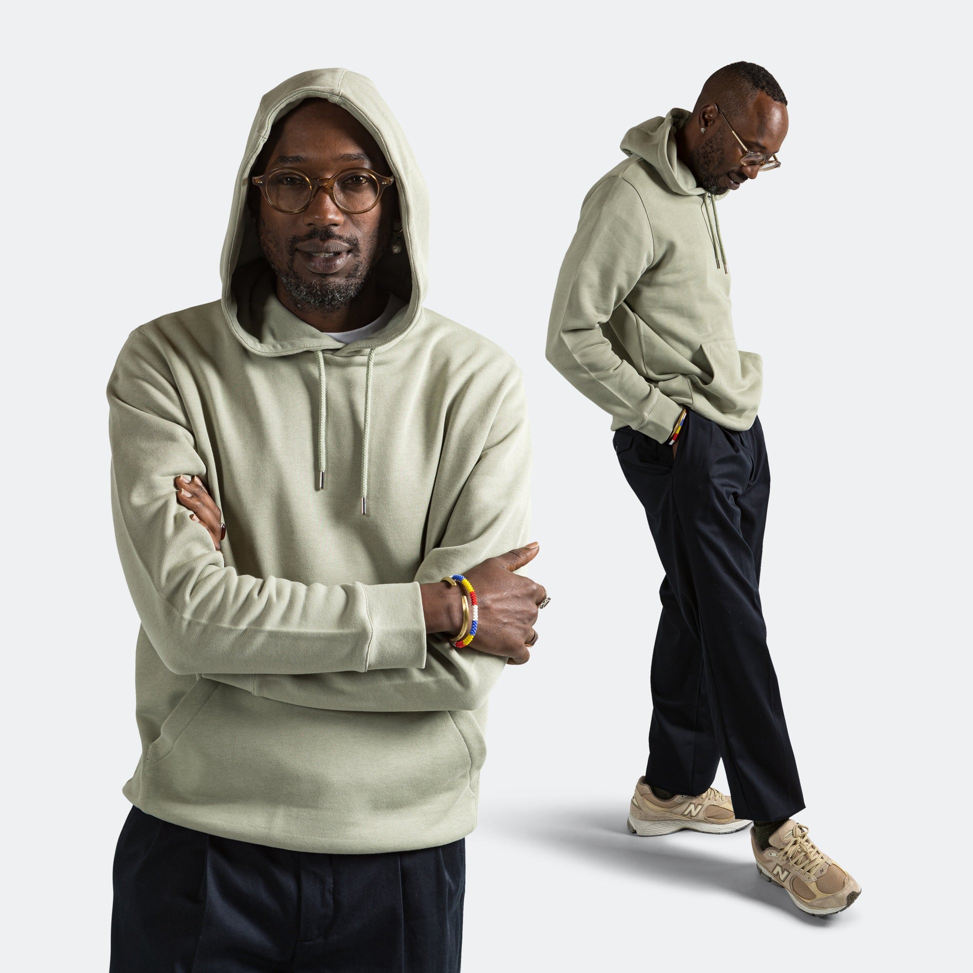 Vagn Classic Hood - Sunwashed Green