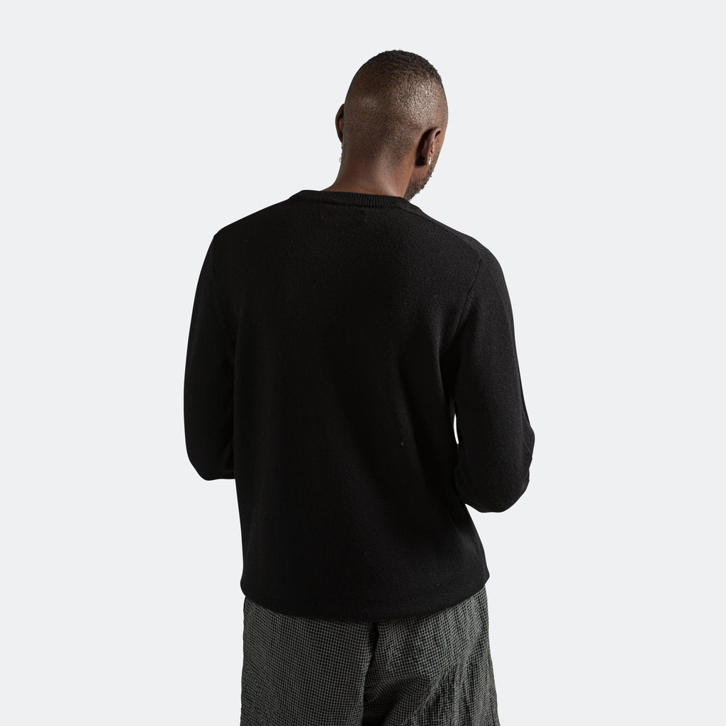 Hybrid Merino Monogram - Black