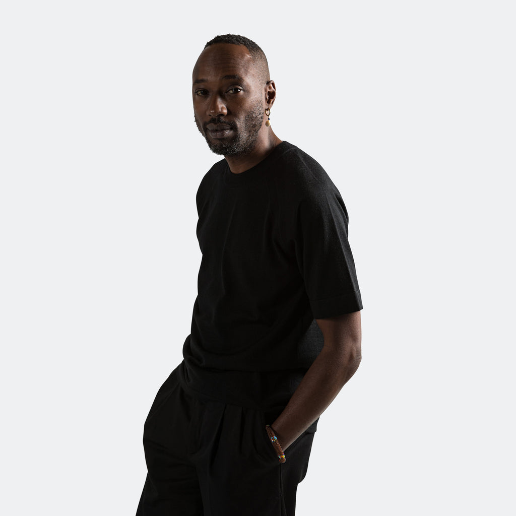 Tech Merino T-shirt - Black