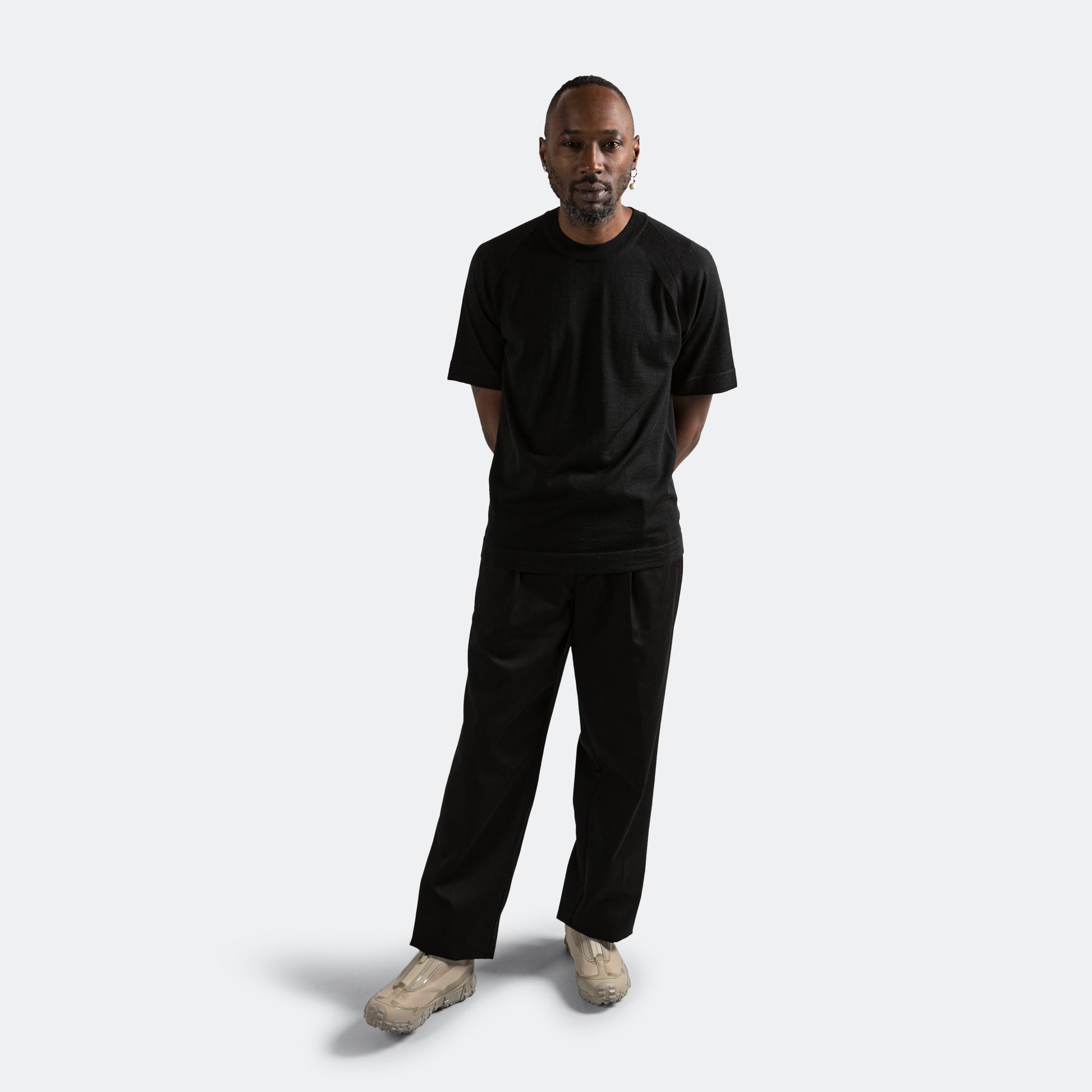Tech Merino T-shirt - Black