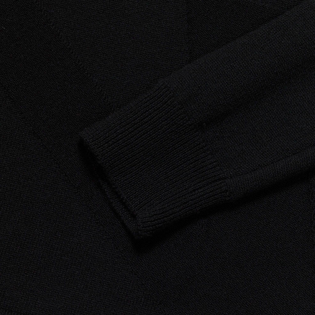 Hybrid Merino Monogram - Black