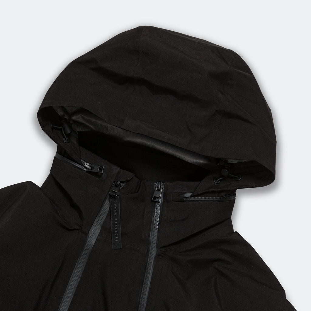 Stand Collar GORE-TEX® 3L Shell - Black