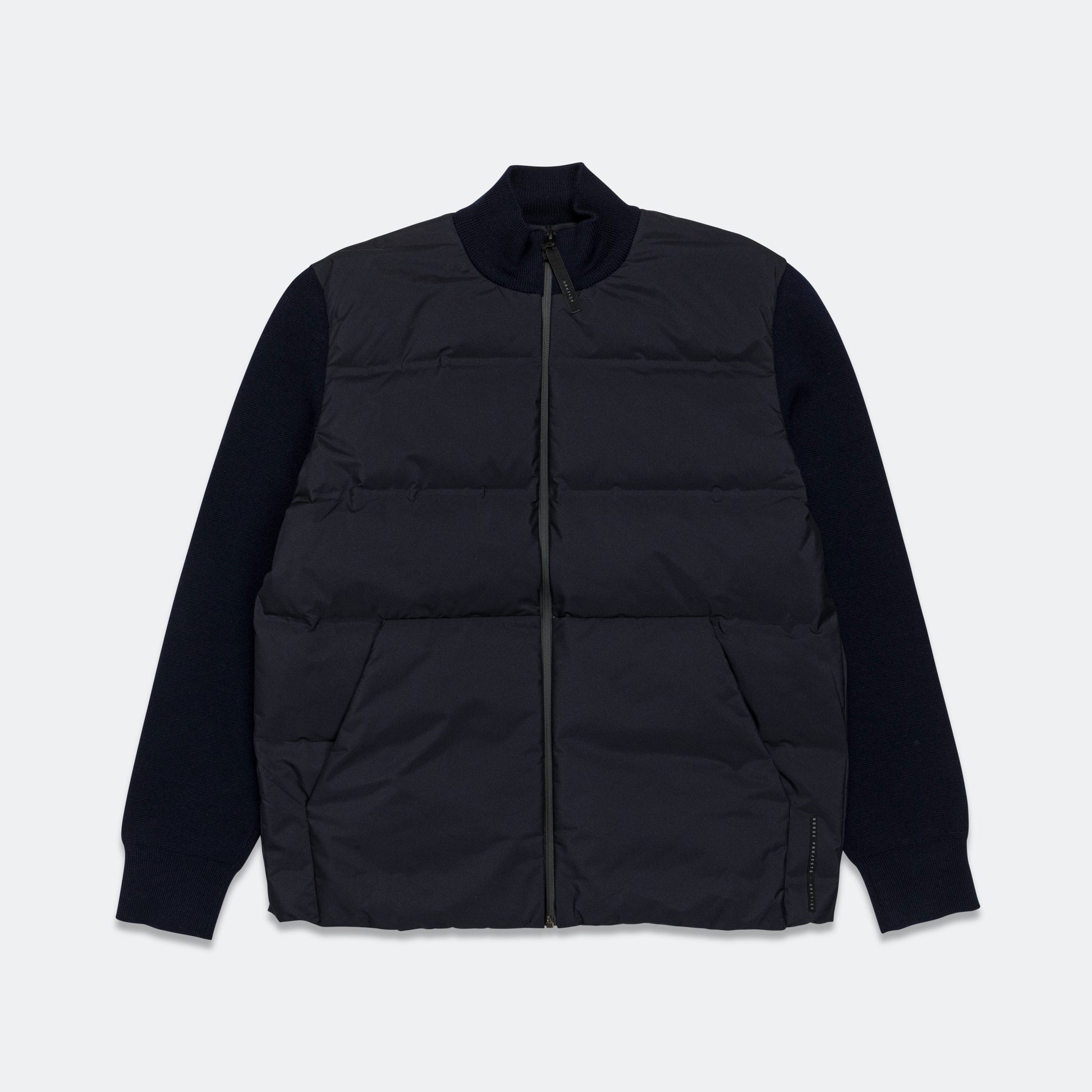 PERTEX® Shield Hybrid Knit Full Zip Jacket - Dark Navy