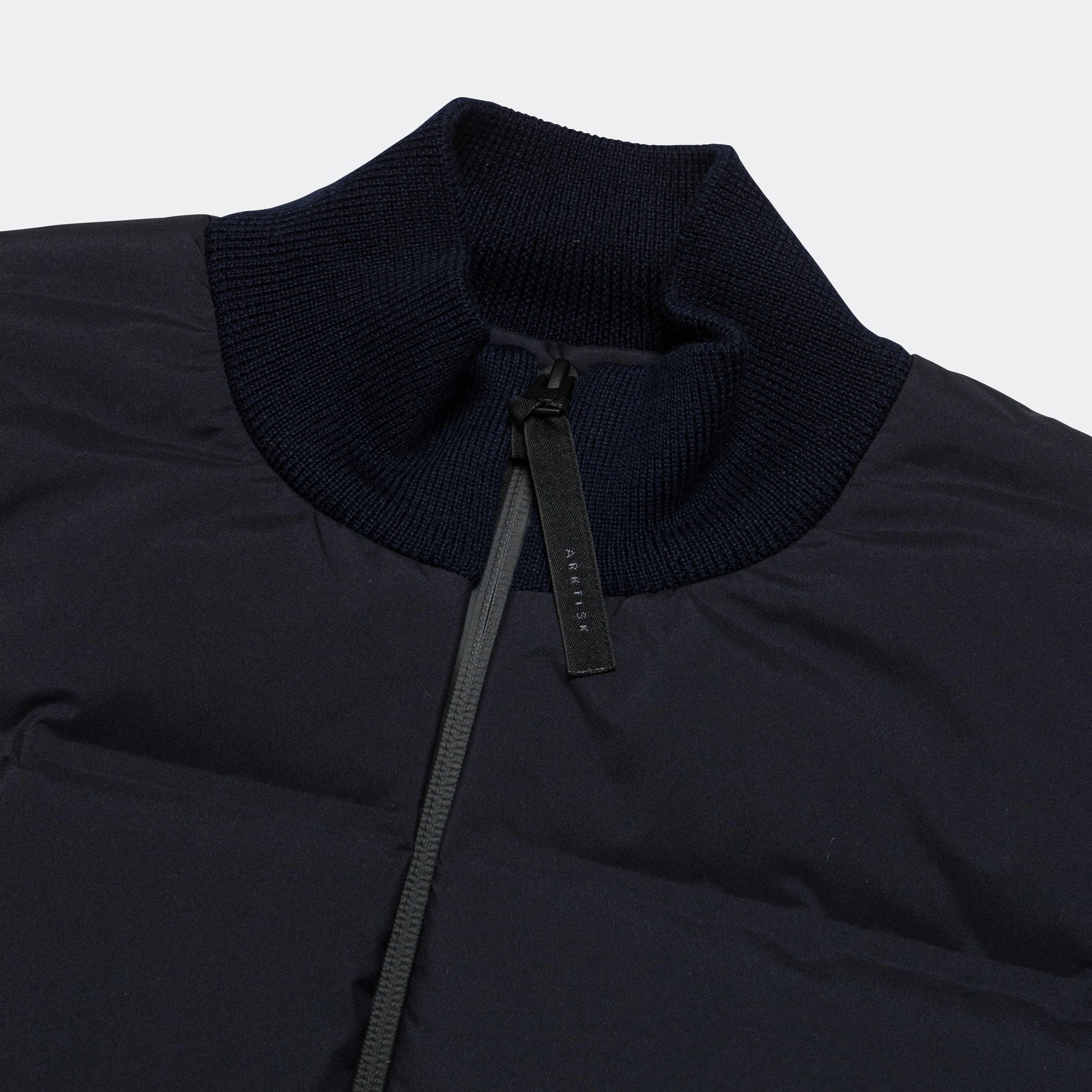 PERTEX® Shield Hybrid Knit Full Zip Jacket - Dark Navy