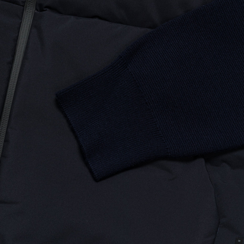 PERTEX® Shield Hybrid Knit Full Zip Jacket - Dark Navy