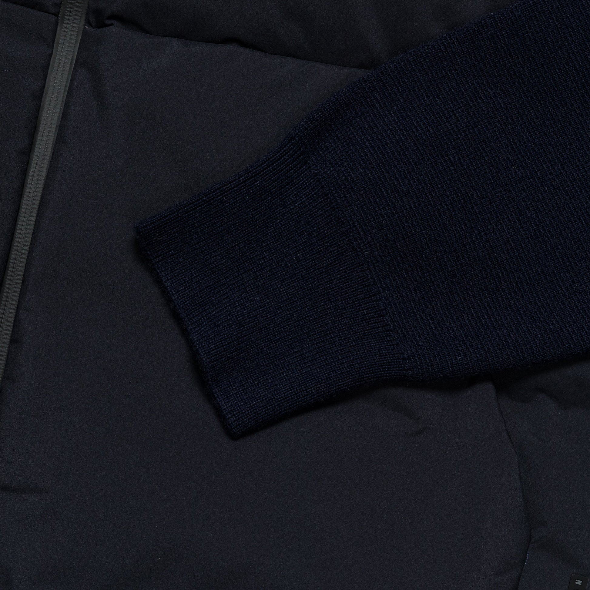 PERTEX® Shield Hybrid Knit Full Zip Jacket - Dark Navy