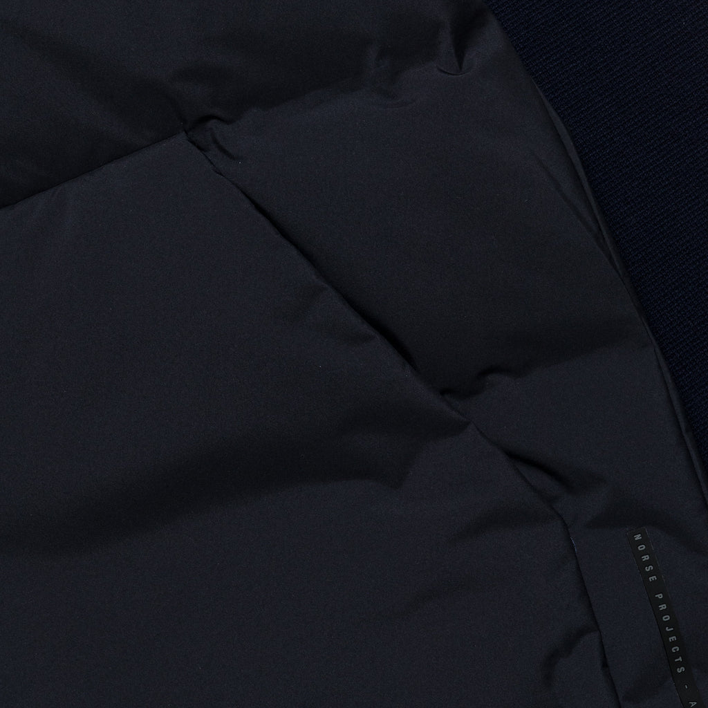 PERTEX® Shield Hybrid Knit Full Zip Jacket - Dark Navy
