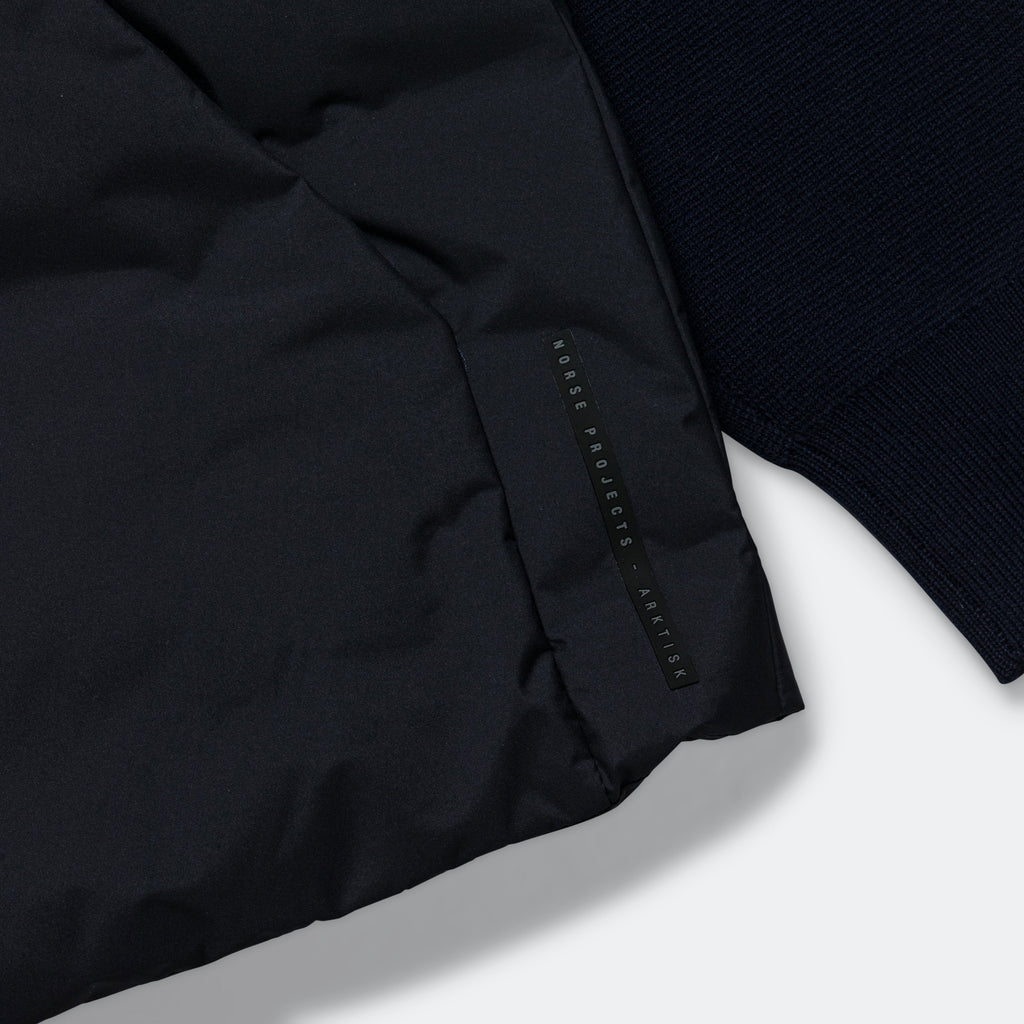 PERTEX® Shield Hybrid Knit Full Zip Jacket - Dark Navy