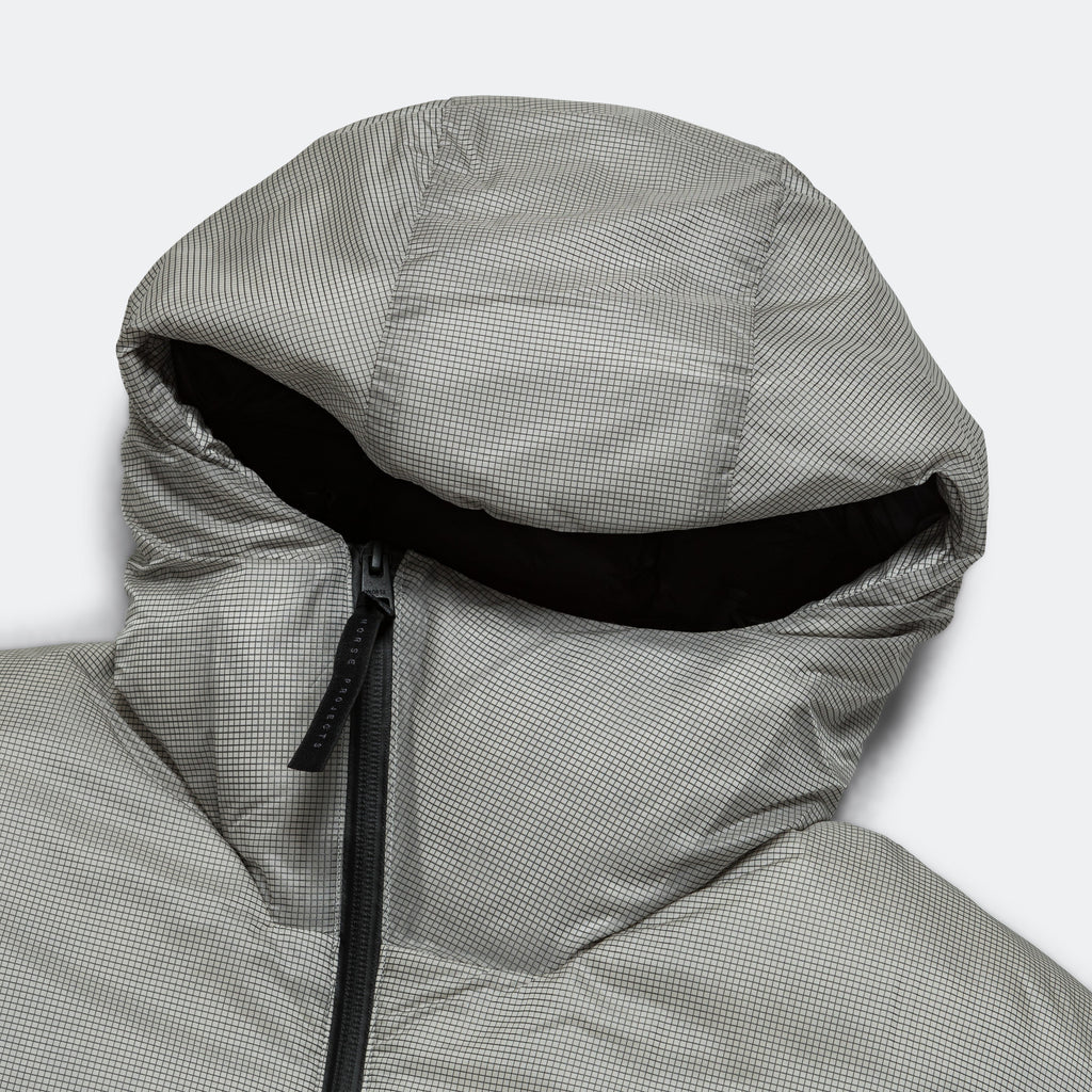 PASMO™ Rip-Stop Short Down Parka - Lucid White