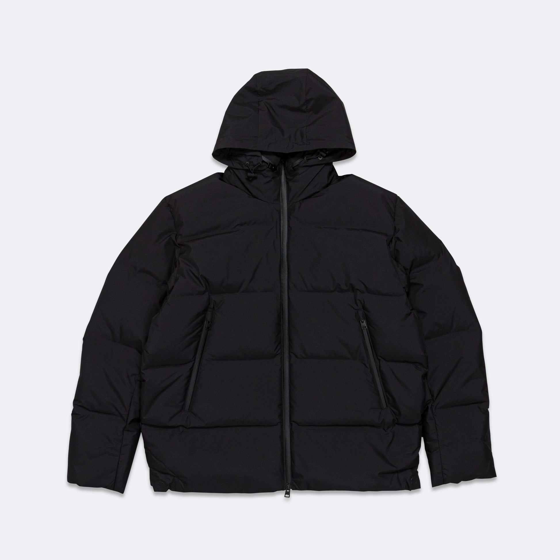 PERTEX® Shield Stand Collar Short Down Jacket - Black