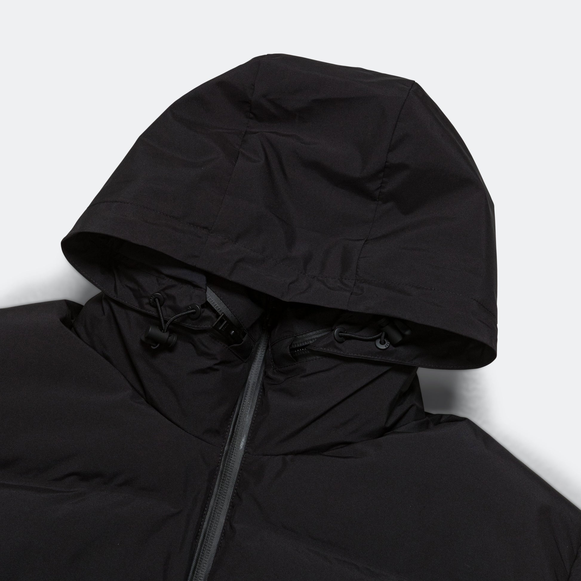 PERTEX® Shield Stand Collar Short Down Jacket - Black