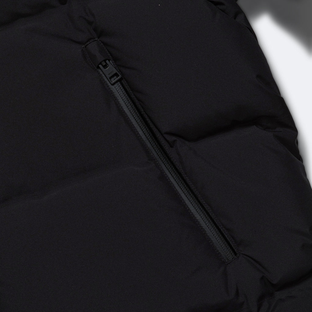 PERTEX® Shield Stand Collar Short Down Jacket - Black