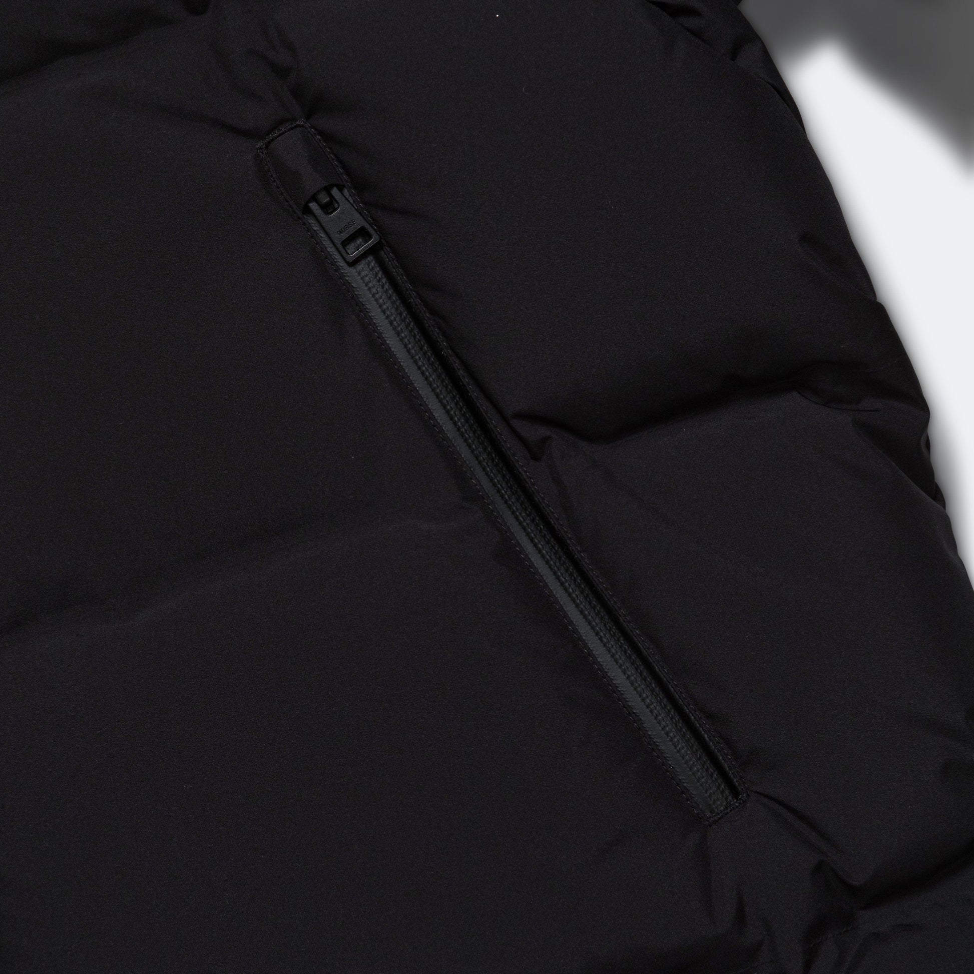 PERTEX® Shield Stand Collar Short Down Jacket - Black