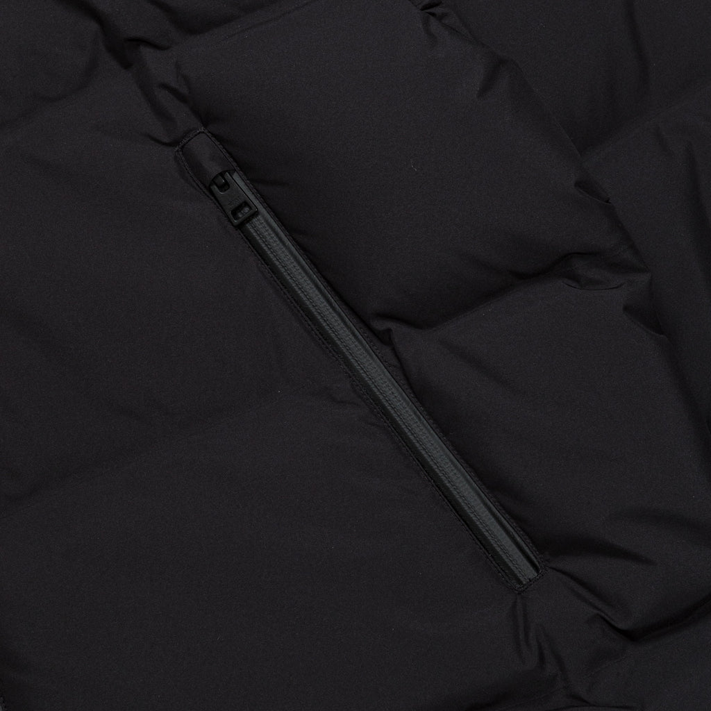 PERTEX® Shield Stand Collar Short Down Jacket - Black