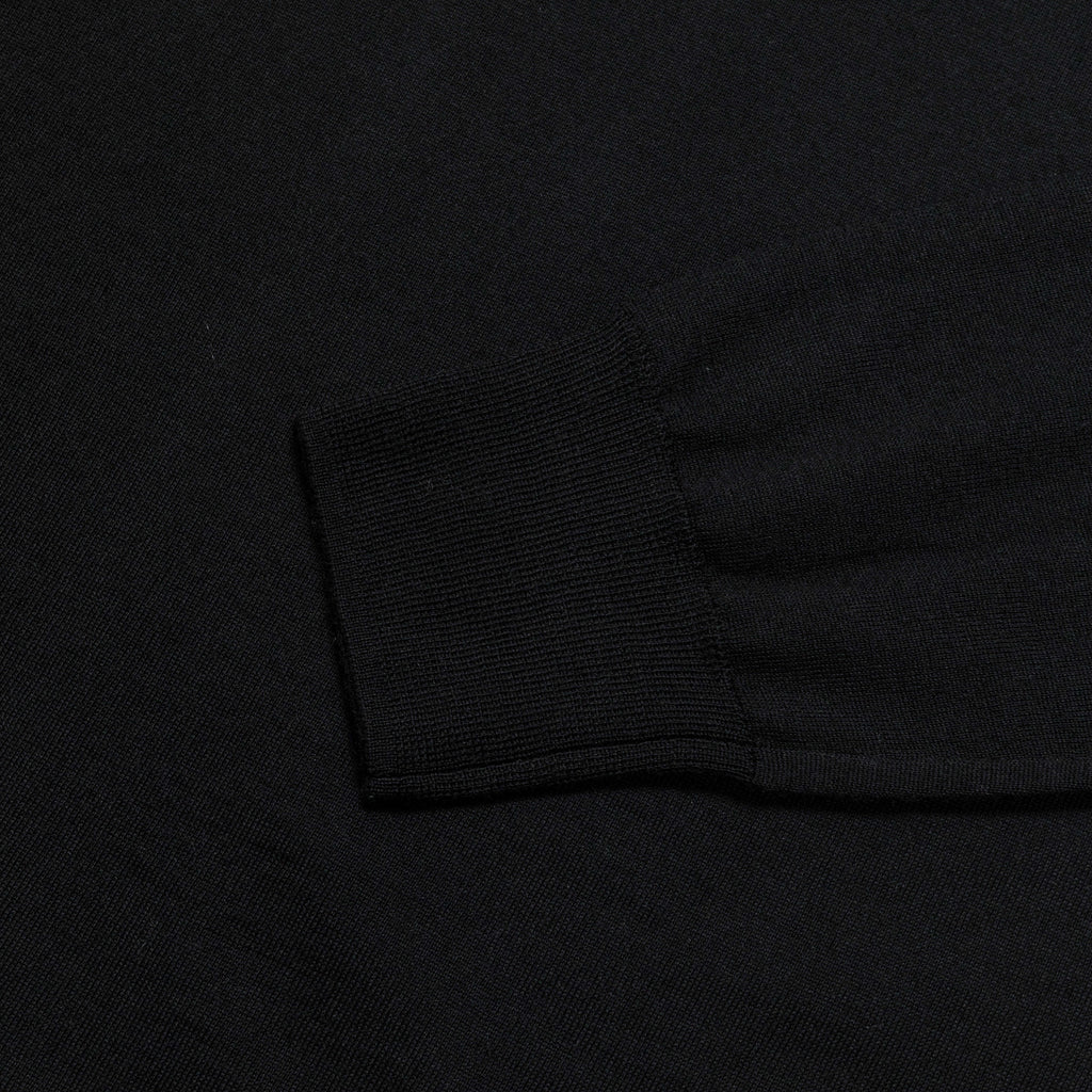 Tech Merino Polo - Black