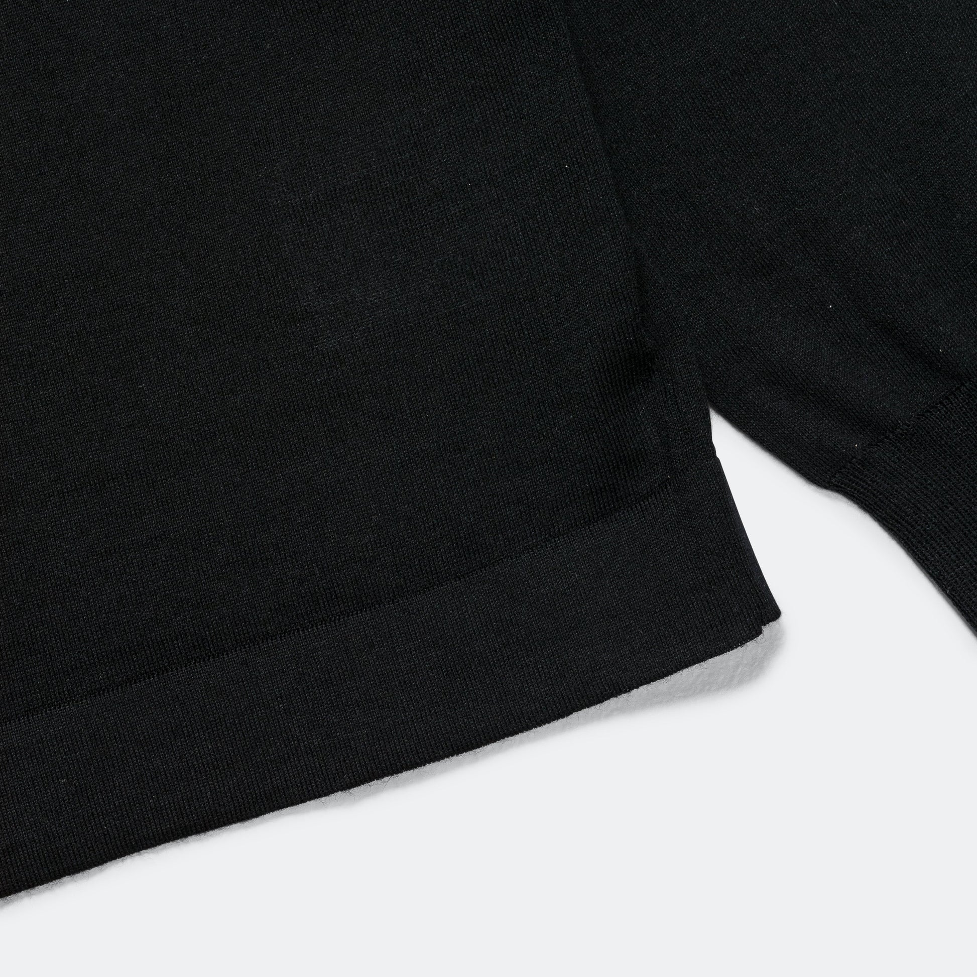 Tech Merino Polo - Black