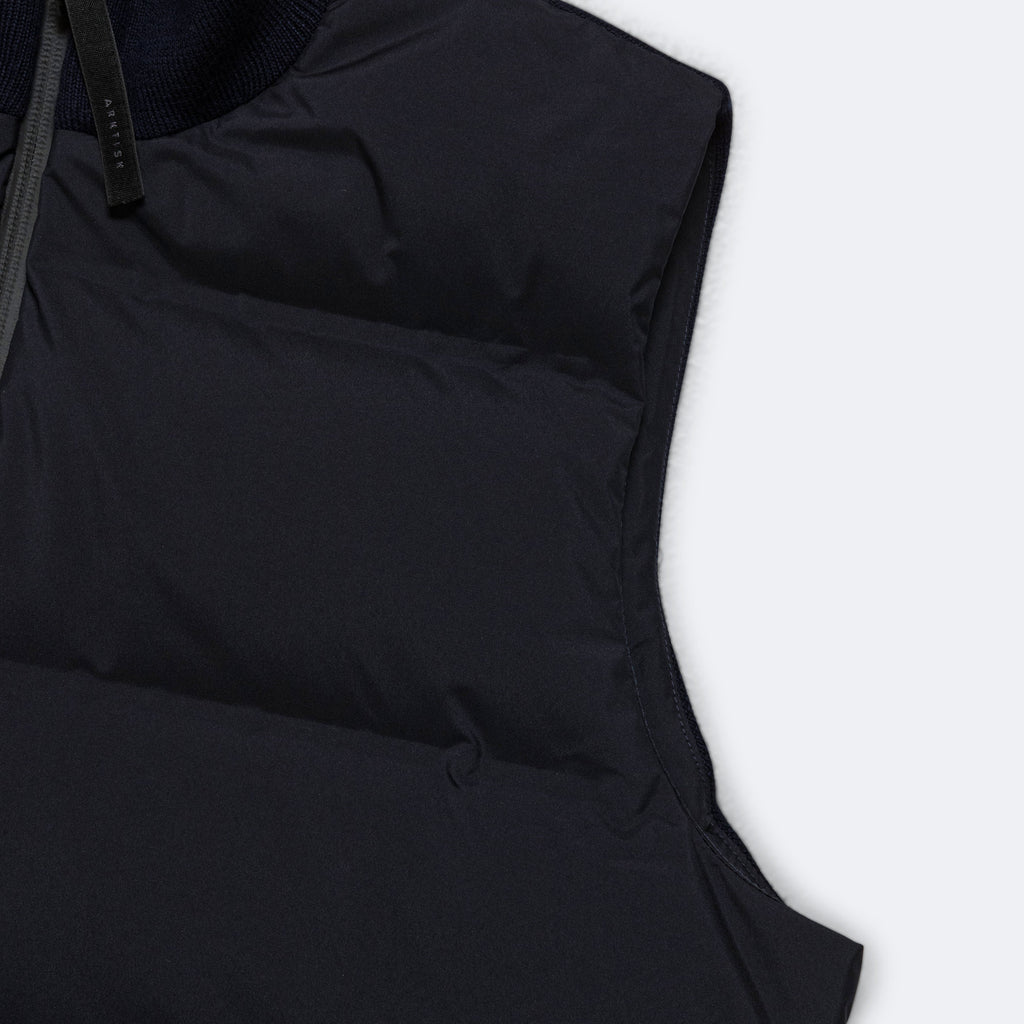 PERTEX® Shield Hybrid Knit Gilet - Dark Navy
