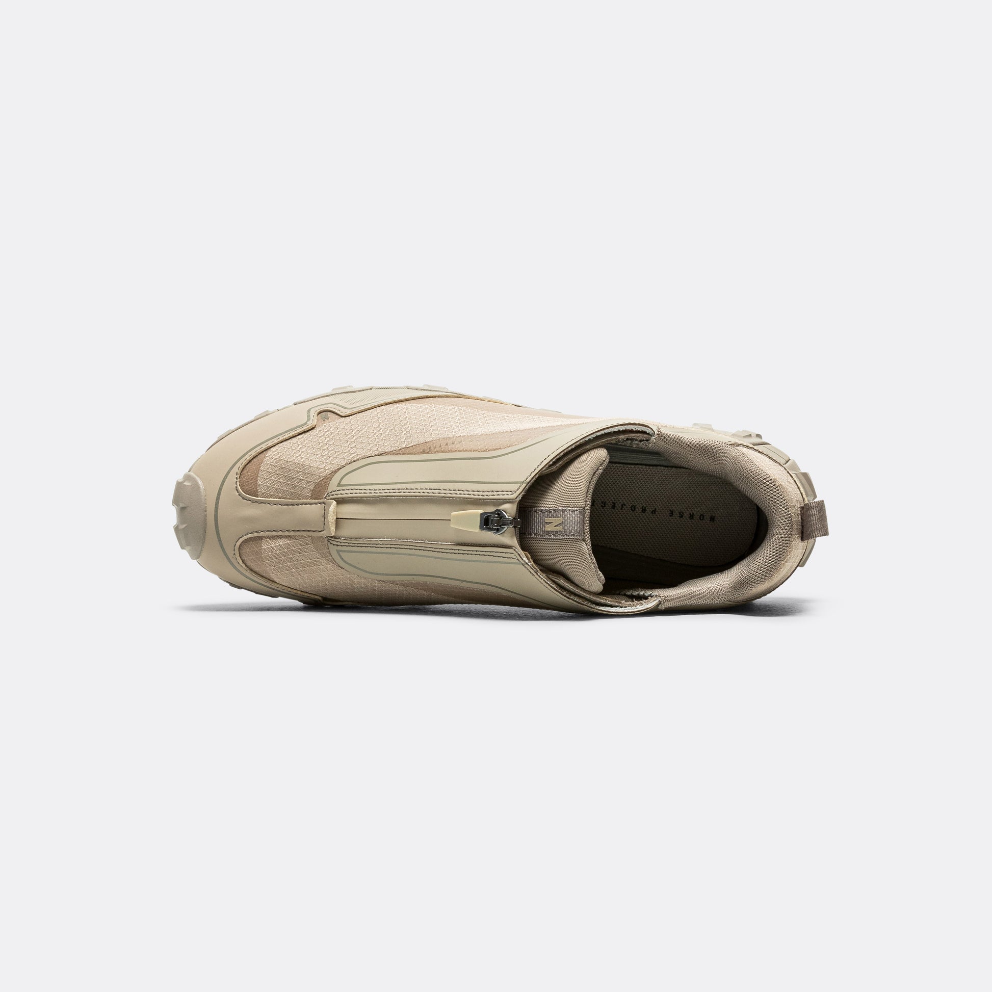 Zip Up Runner V4 - Mid Khaki