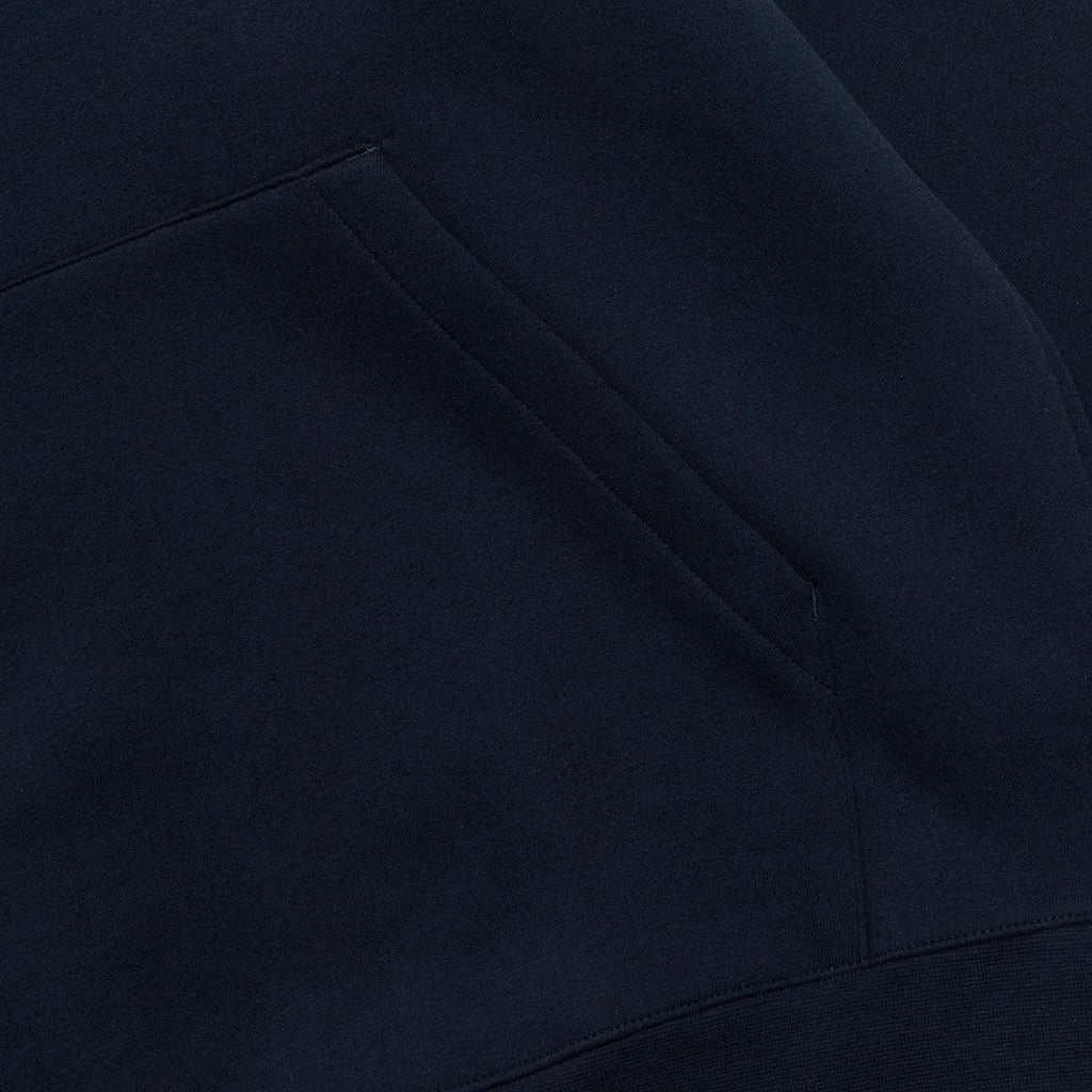 Arne Brushed Hood - Dark Navy