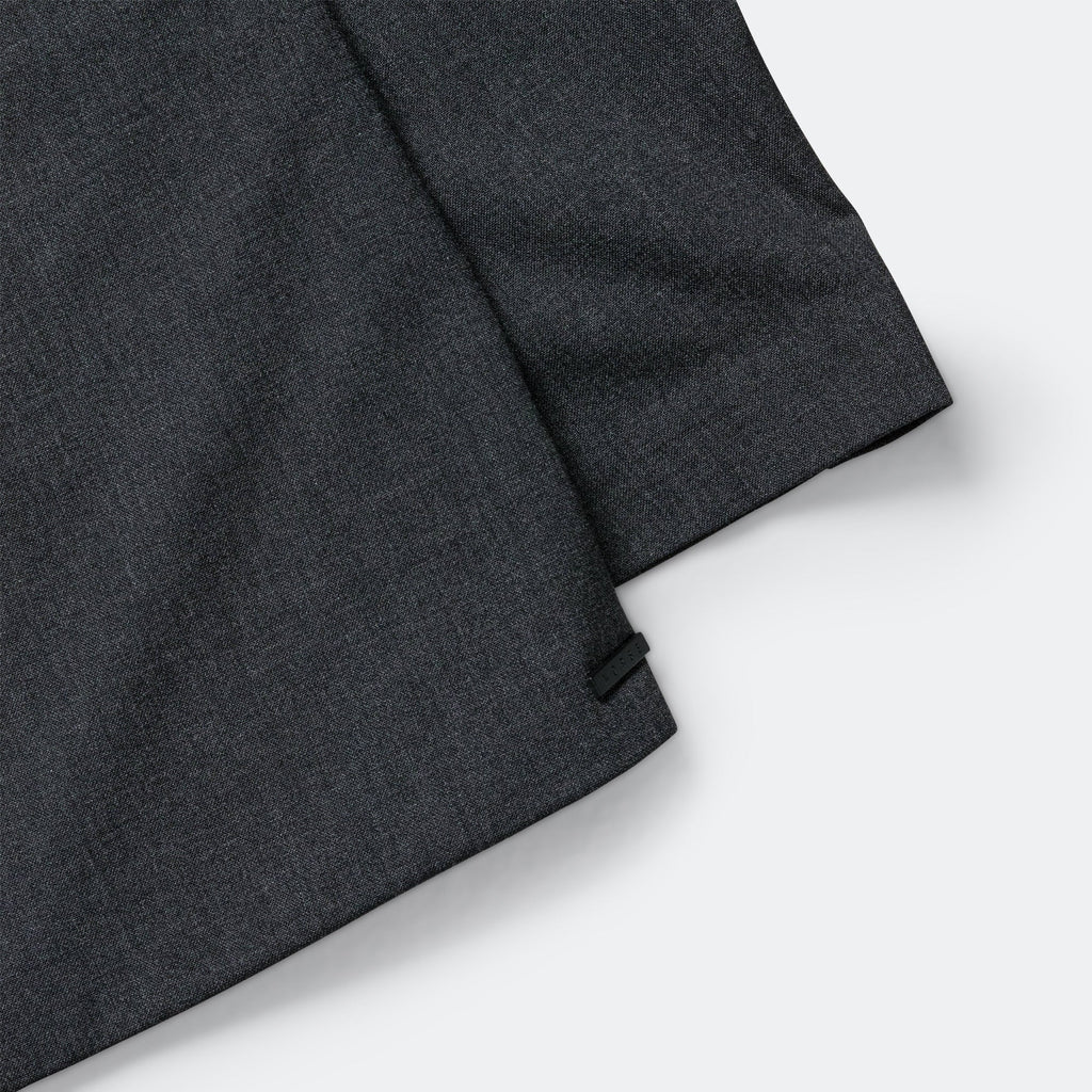 Emil Cordura Tech Wool Blazer - Charcoal Melange