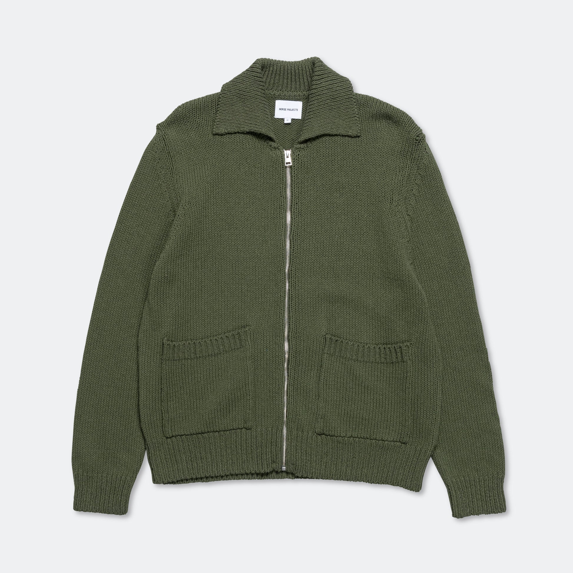 Erik Cotton Jacket - Ivy Green