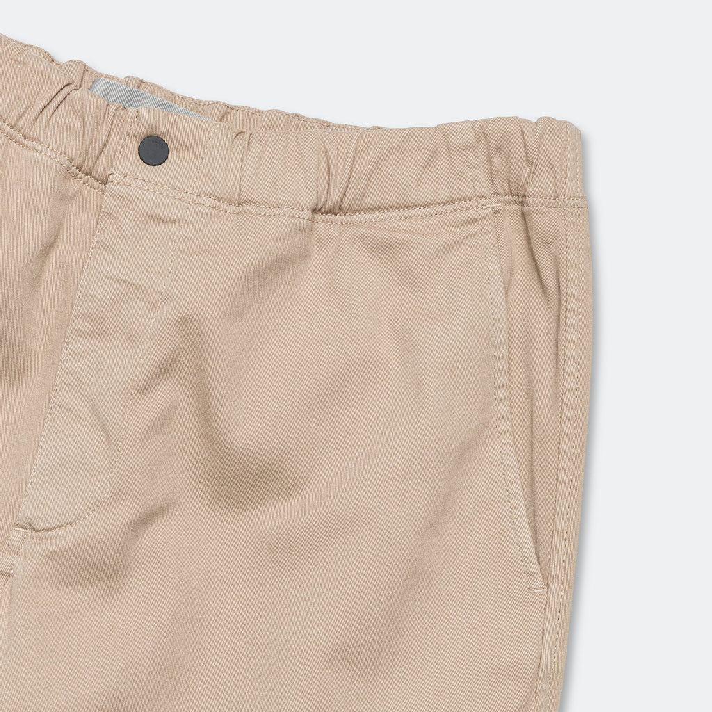Ezra Relaxed Organic Stretch Twill Trouser - Utility Khaki