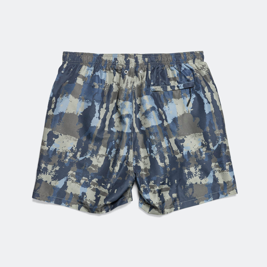 Hauge Printed Swimmers - Steel Blue