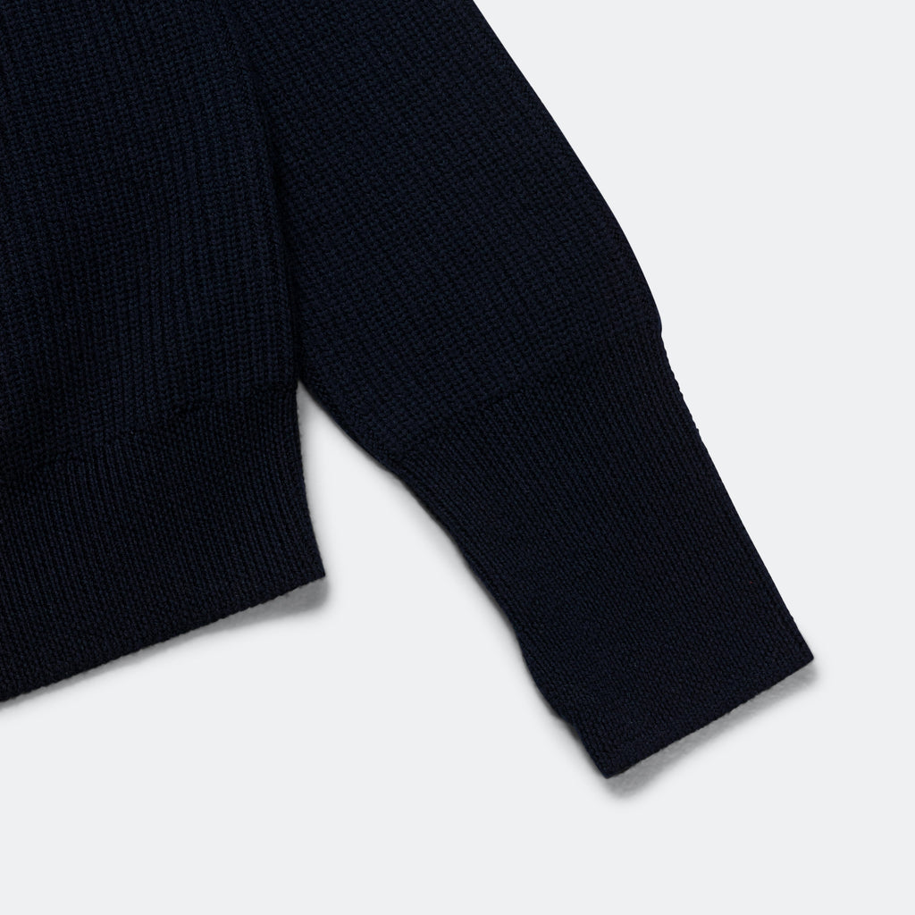 Henning Merino Crew - Dark Navy