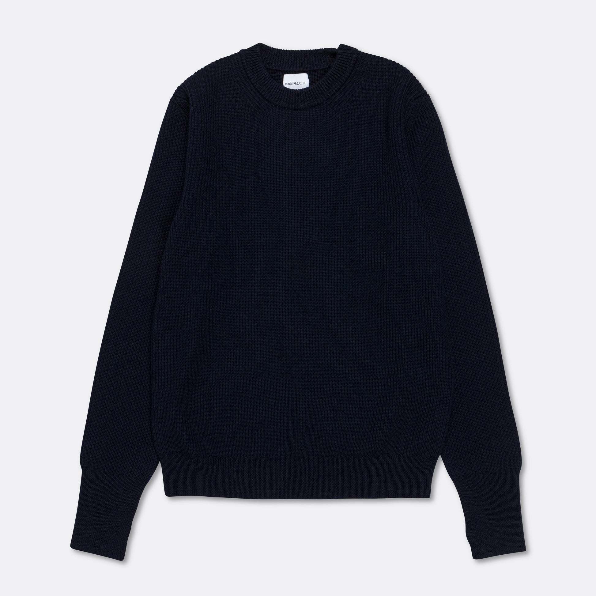 Henning Merino Crew - Dark Navy