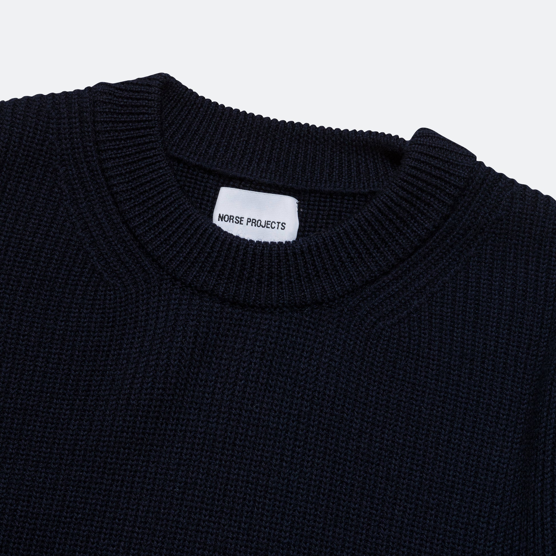 Henning Merino Crew - Dark Navy