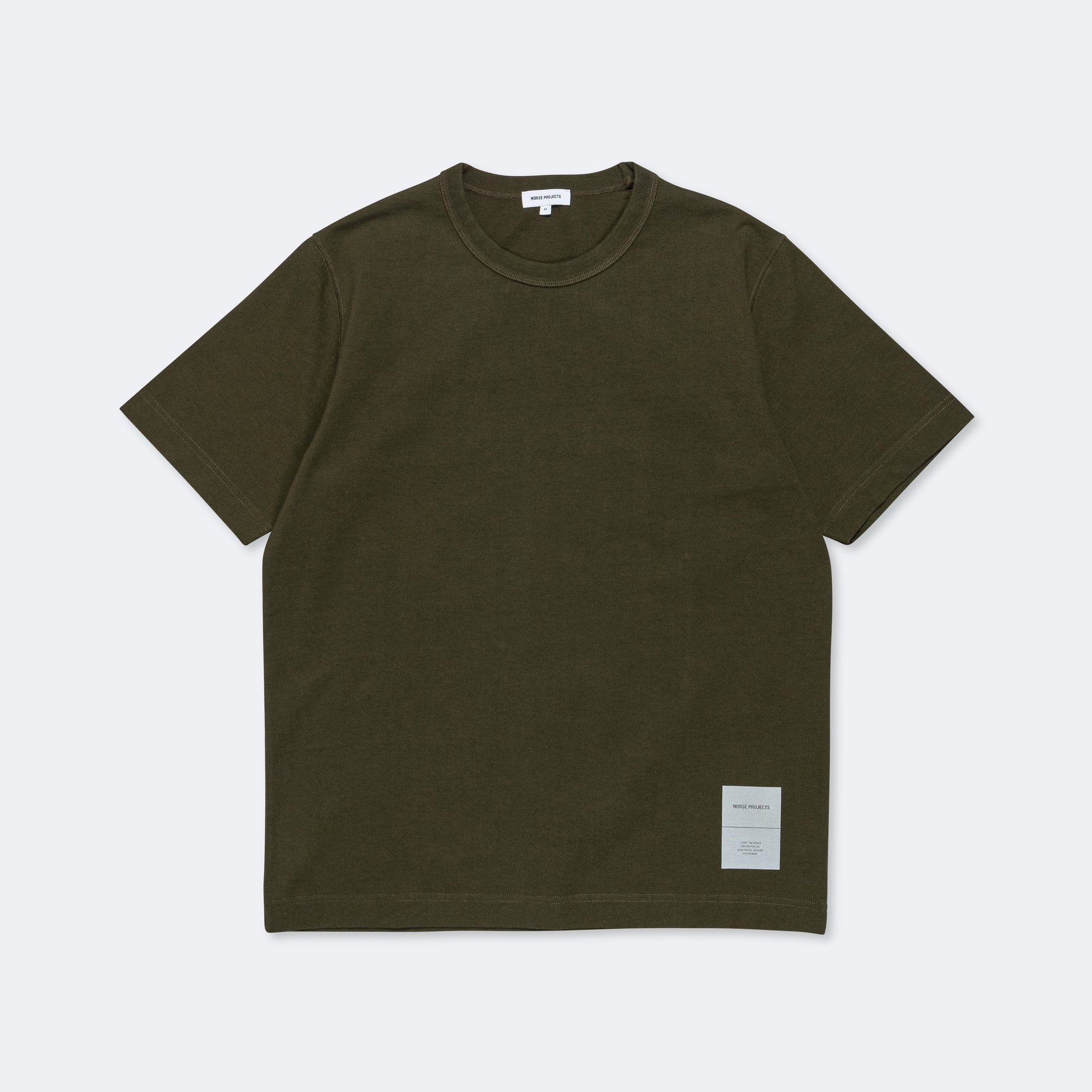 Holger Relaxed Organic Heavy Tab Series T-Shirt - Army Green