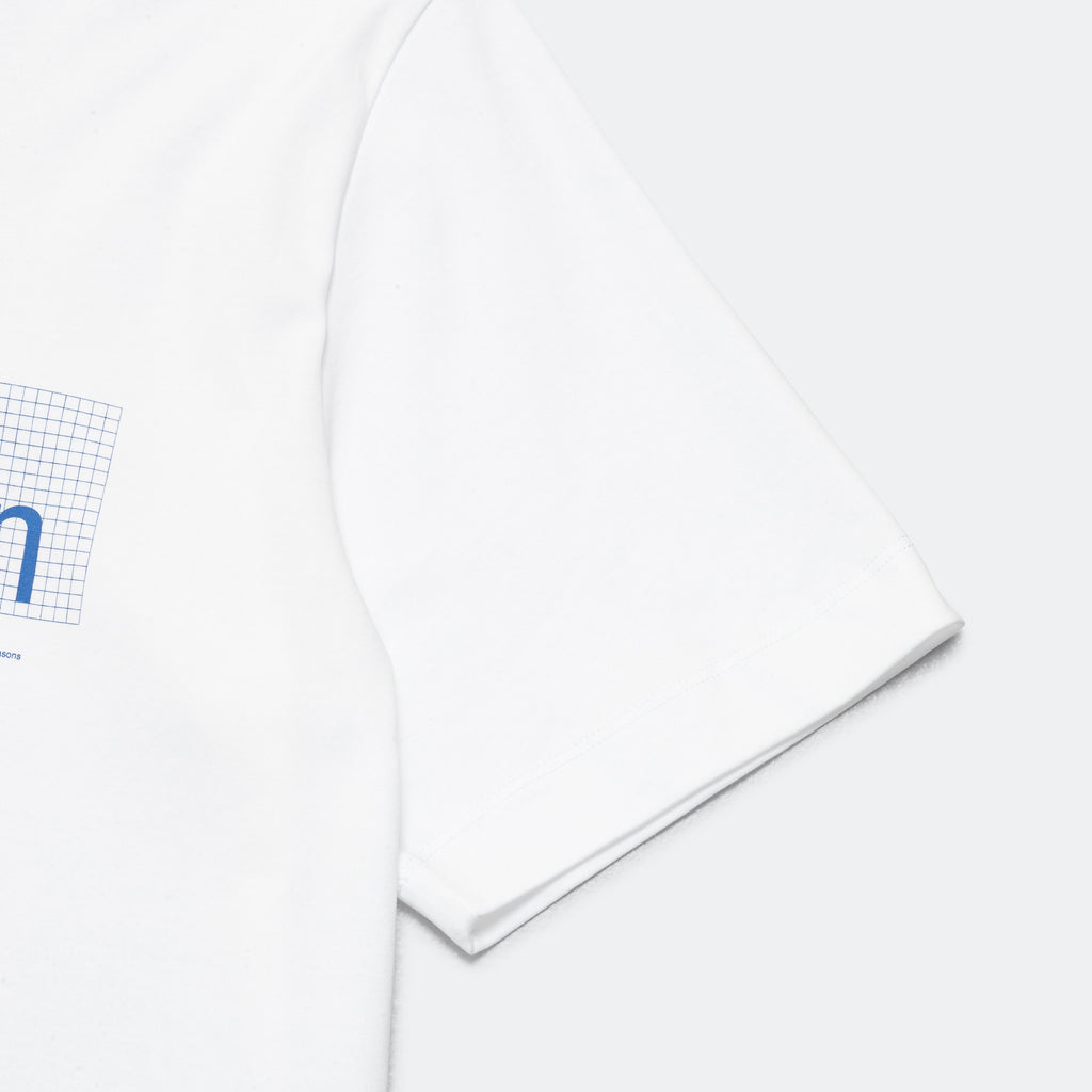 Jakob Organic Interlock Jersey Print 1 - White