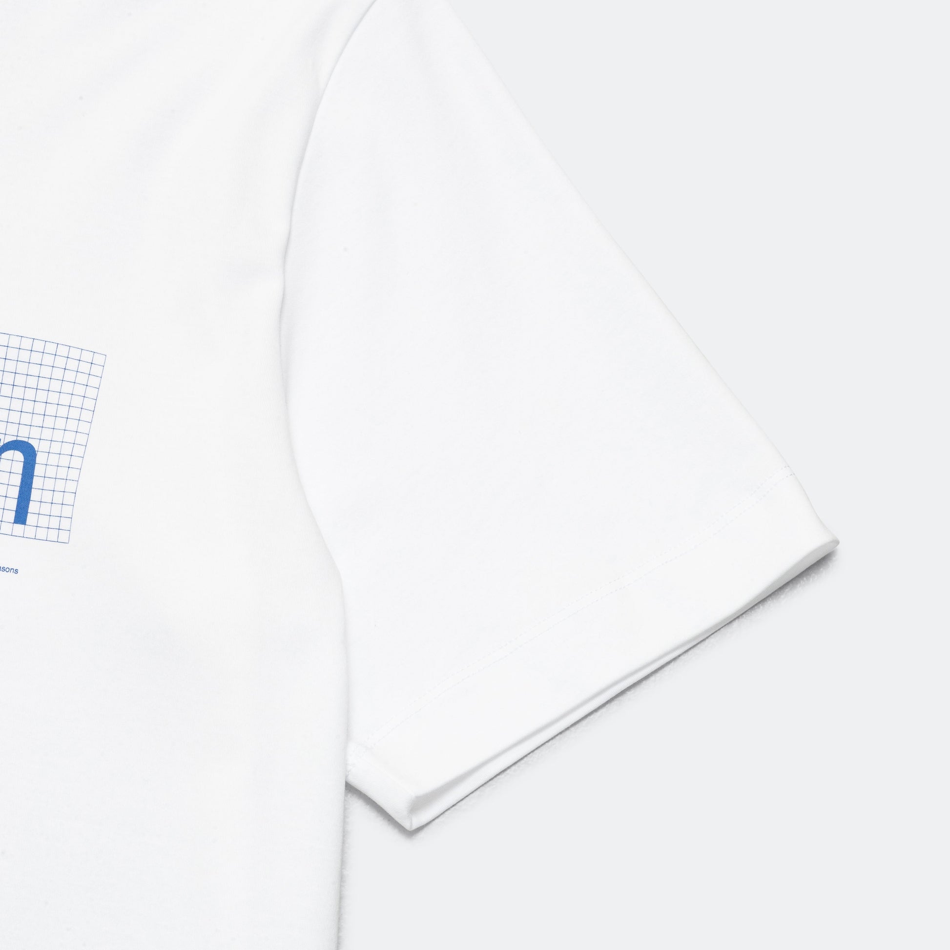 Jakob Organic Interlock Jersey Print 1 - White