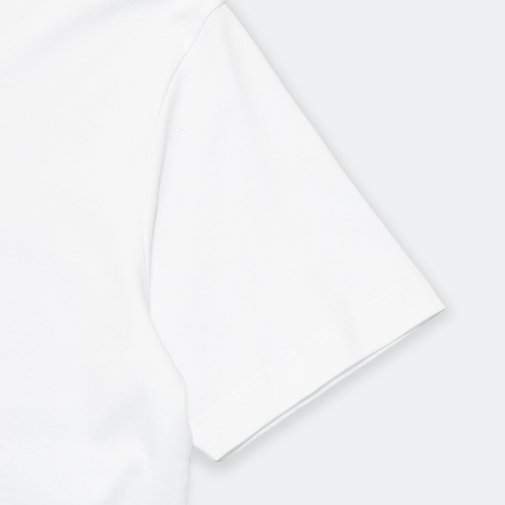 Jakob Organic Interlock Jersey Print 2 - White