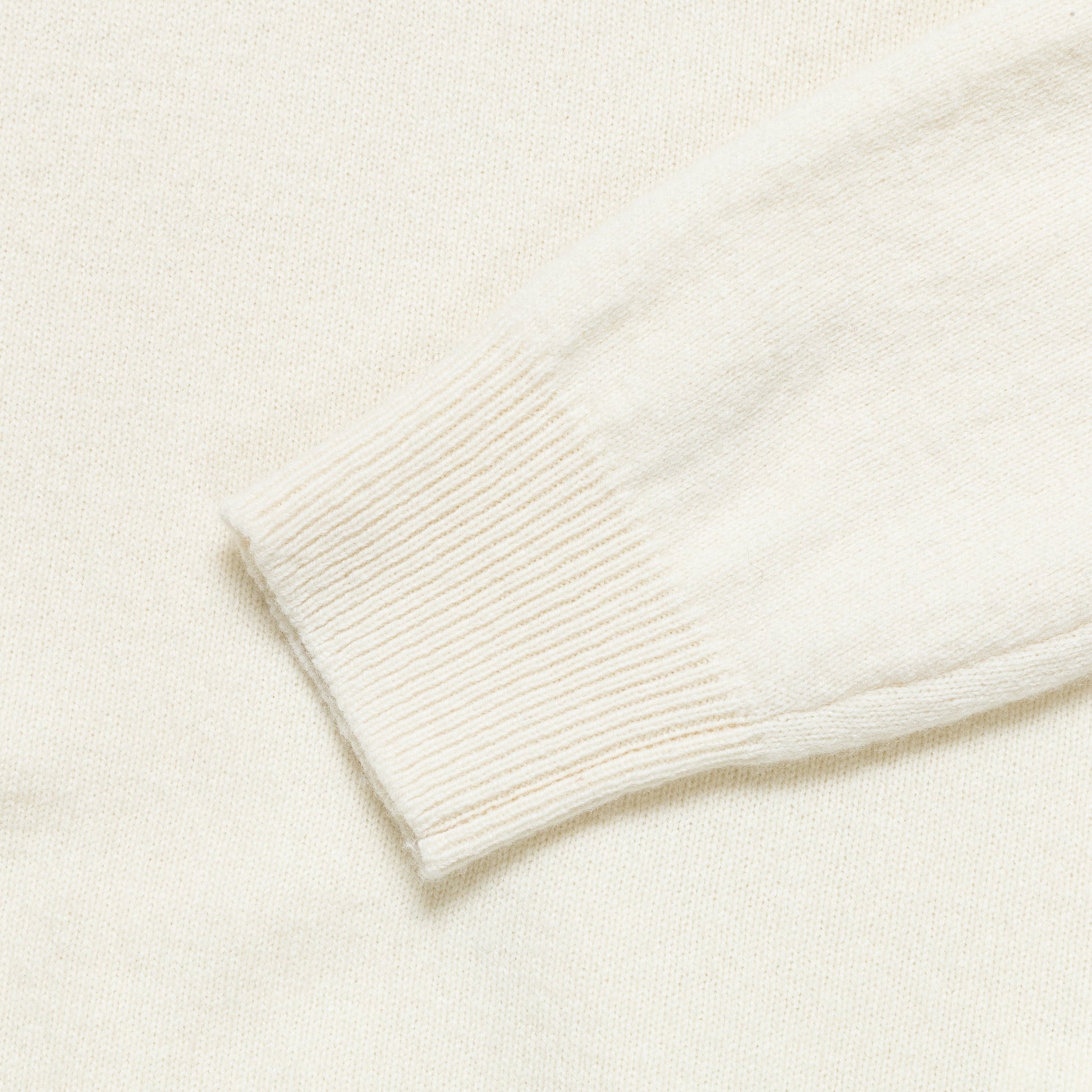 Marco Merino Lambswool Polo - Ecru
