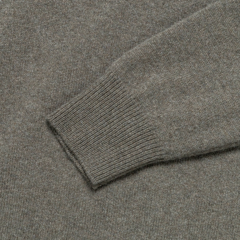 Marco Merino Lambswool Polo - Ivy Green
