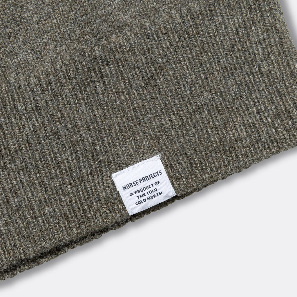 Marco Merino Lambswool Polo - Ivy Green