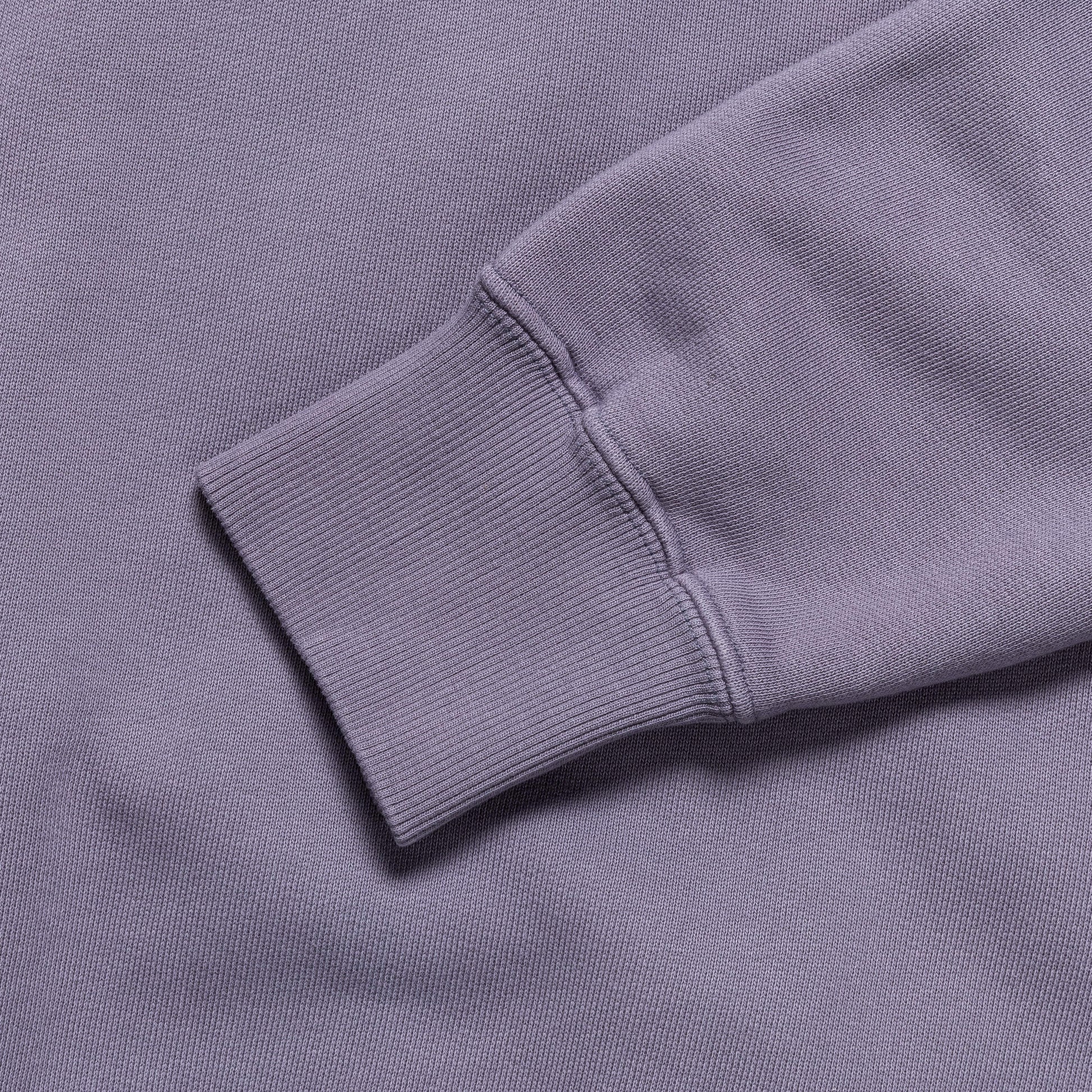 Marten Relaxed Organic Raglan Sweatshirt - Dusk Purple