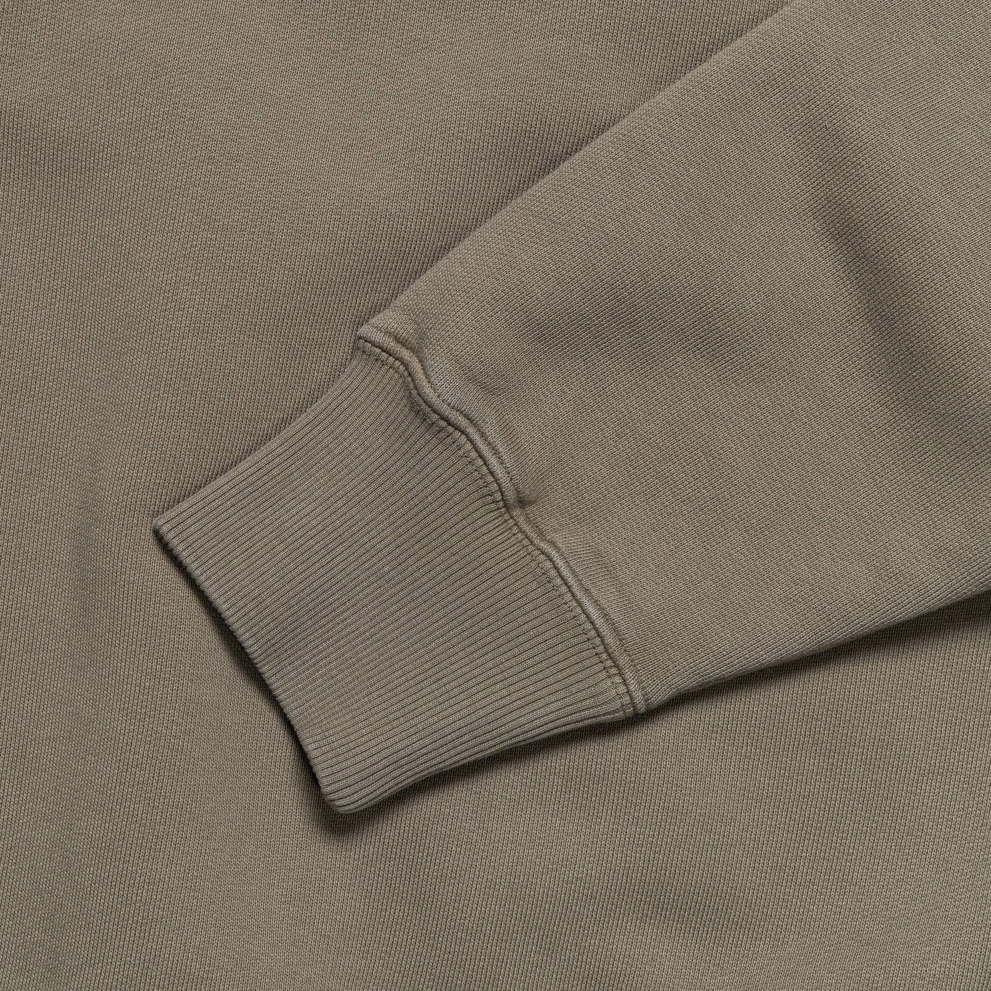 Marten Relaxed Organic Raglan Sweatshirt - Sediment Green