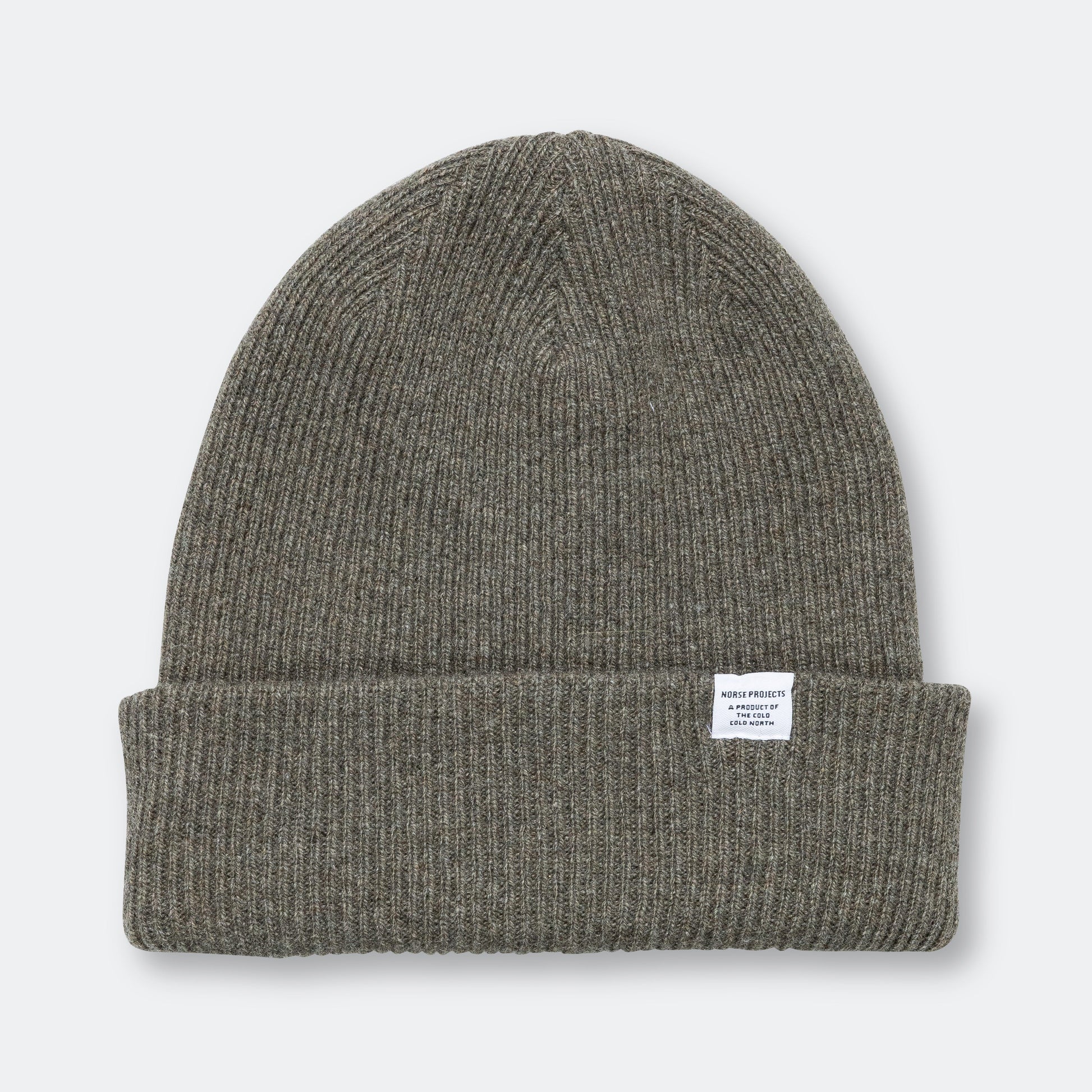 Merino Lambswool Beanie - Ivy Green
