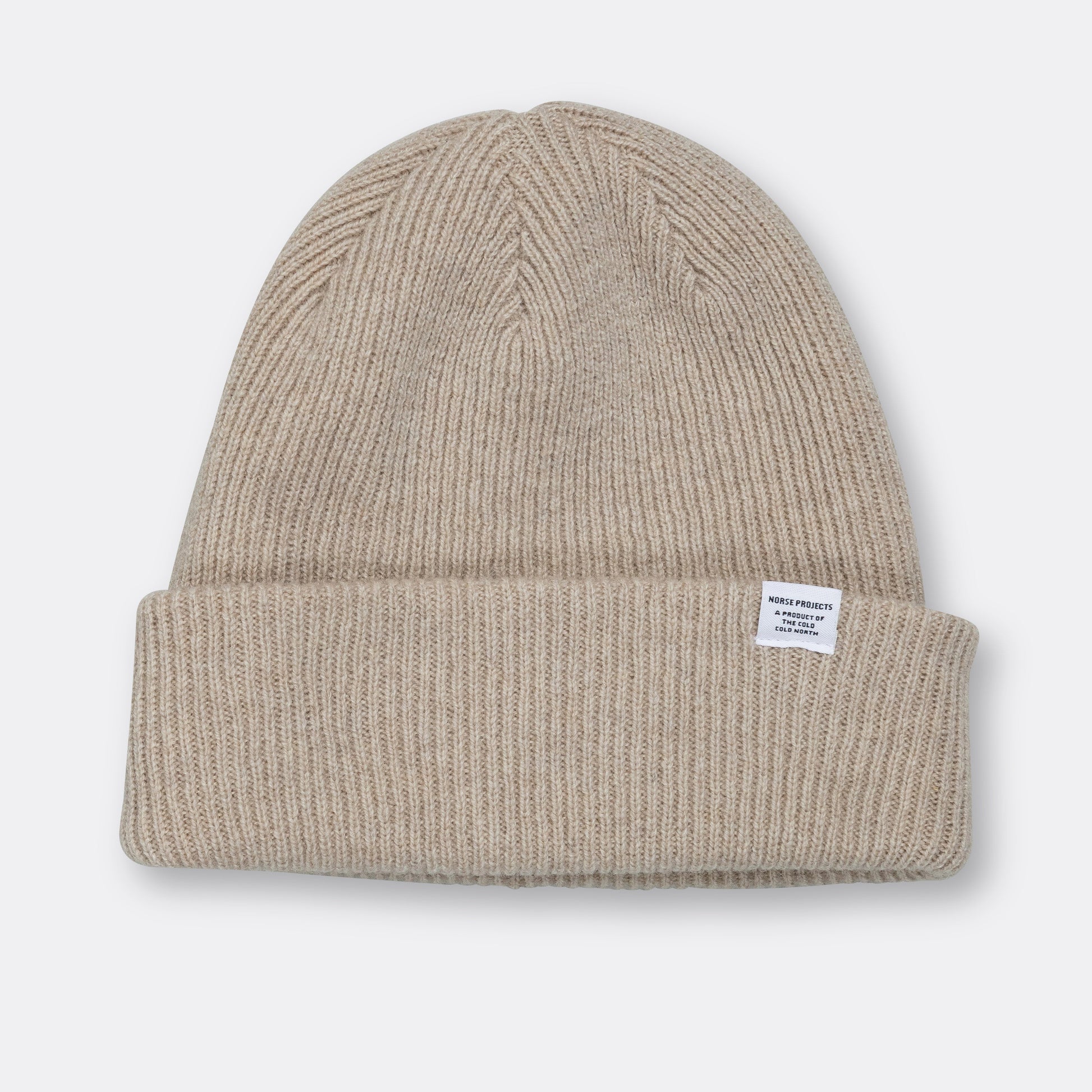 Merino Lambswool Beanie - Oatmeal