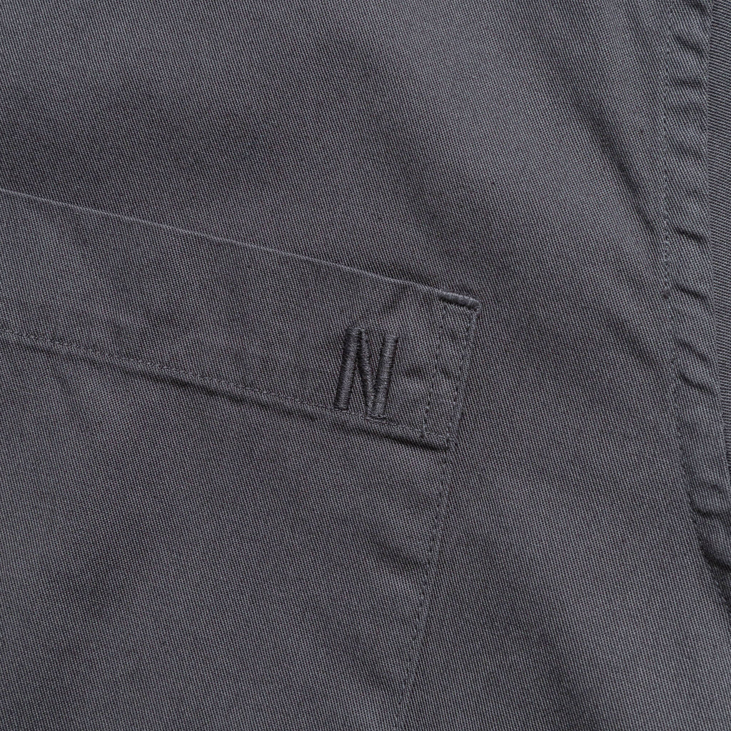 Osvald BD Twill Shirt - Norse Grey