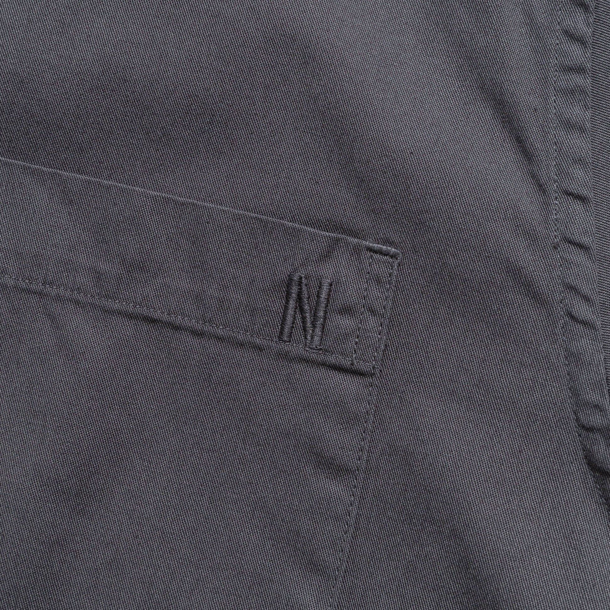 Osvald BD Twill Shirt - Norse Grey