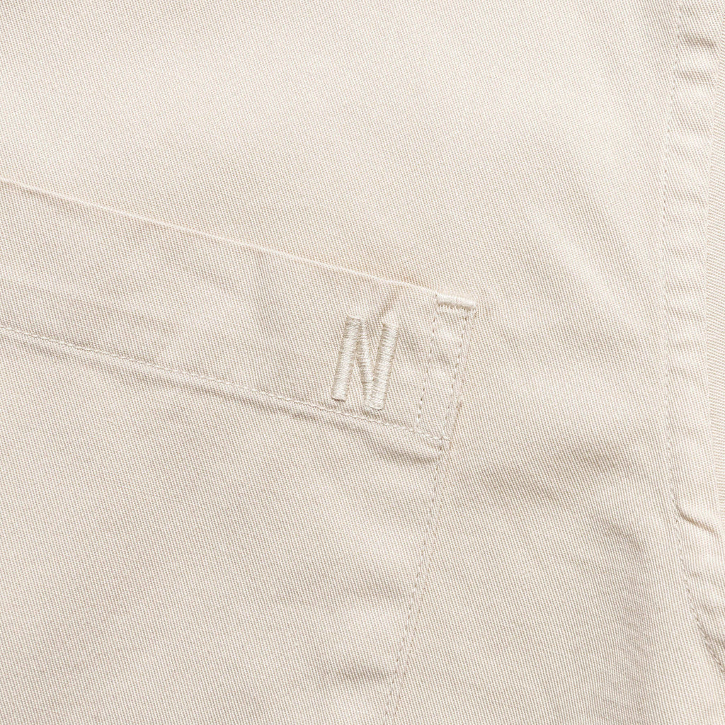 Osvald BD Twill Shirt - Oatmeal